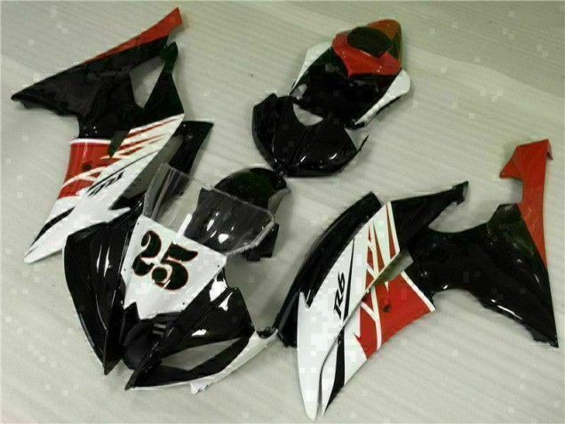 2008-2016 White Black Yamaha YZF R6 Motor Fairings UK Stores