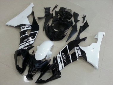 2008-2016 White and Black Yamaha YZF R6 Motorcycle Fairings UK Stores