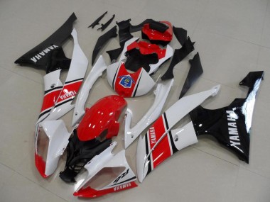 2008-2016 Red White Black Yamaha YZF R6 Bike Fairing Kit UK Stores