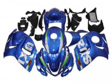 2008-2019 Blue White Suzuki GSXR 1300 Hayabusa Motorcyle Fairings & Bodywork UK Stores