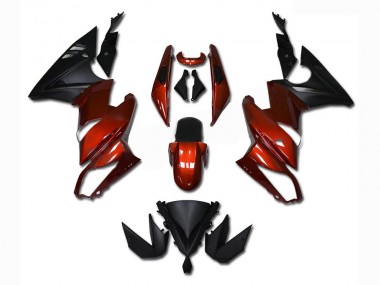 2009-2011 Red Kawasaki EX650 Bike Fairing UK Stores