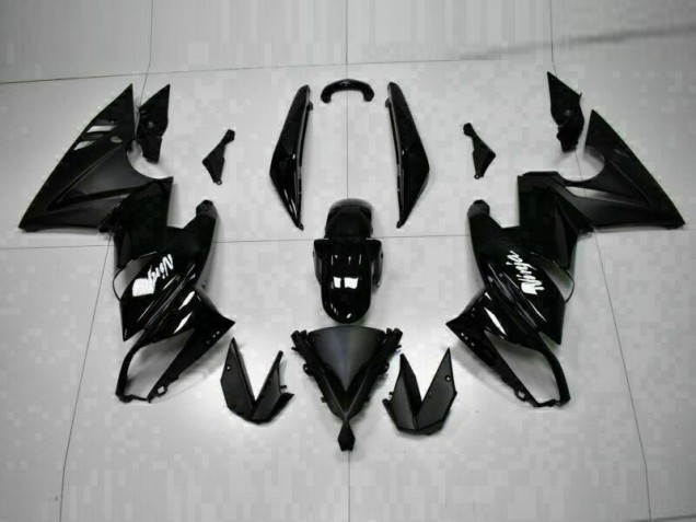 2009-2011 Glossy Black Kawasaki EX650 Bike Fairings UK Stores