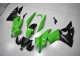 2009-2011 Green Black Kawasaki EX650 Replacement Motorcycle Fairings UK Stores