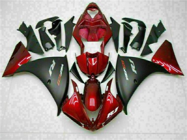 2009-2011 Red Black Yamaha YZF R1 Motorbike Fairing Kits UK Stores