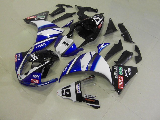 2009-2011 Blue Black Yamaha YZF R1 Bike Fairing UK Stores