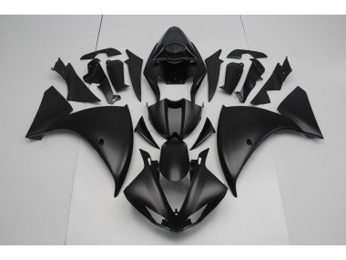 2009-2011 Matte Black Yamaha YZF R1 Moto Fairings UK Stores