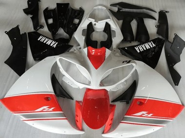 2009-2011 Racy Red White Black Yamaha YZF R1 Motor Bike Fairings UK Stores