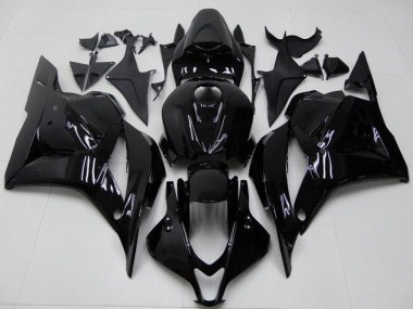 2009-2012 Glossy Black Honda CBR600RR Bike Fairing Kit UK Stores