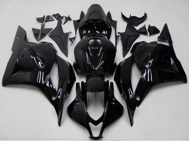 2009-2012 Glossy Black Honda CBR600RR Bike Fairing Kit UK Stores