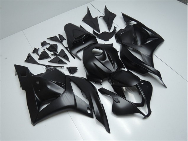 2009-2012 Matte Black Honda CBR600RR Motorcycle Fairings Kits UK Stores