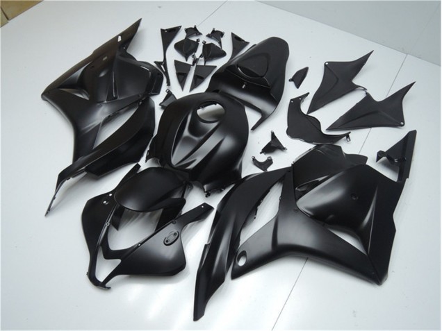 2009-2012 Matte Black Honda CBR600RR Motorcycle Fairings Kits UK Stores