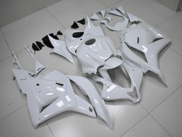 2009-2012 Pearl White Honda CBR600RR Moto Fairings UK Stores