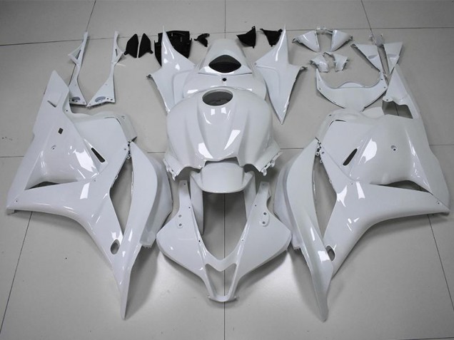 2009-2012 Pearl White Honda CBR600RR Moto Fairings UK Stores