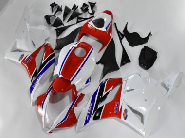 2009-2012 Red White Blue Honda CBR600RR Moto Fairings UK Stores