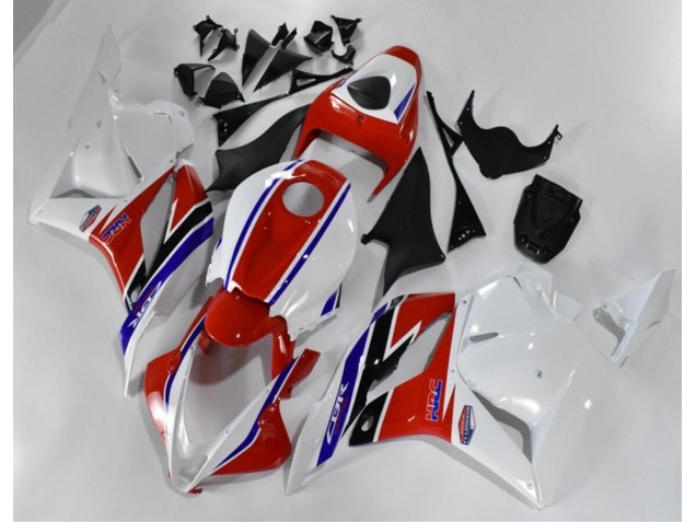 2009-2012 Red White Blue Honda CBR600RR Moto Fairings UK Stores