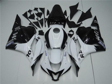 2009-2012 White Black Honda CBR600RR Motorcycle Replacement Fairings UK Stores