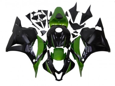 2009-2012 Green Black Honda CBR600RR Motorcycle Fairings Kit UK Stores