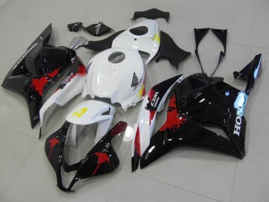 2009-2012 Black Red White Honda CBR600RR Motorcycle Bodywork UK Stores