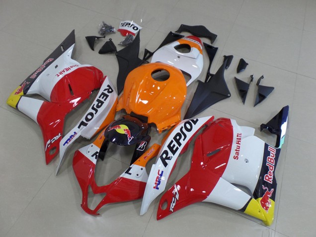 2009-2012 Repsol Red Bull Honda CBR600RR Moto Fairings UK Stores