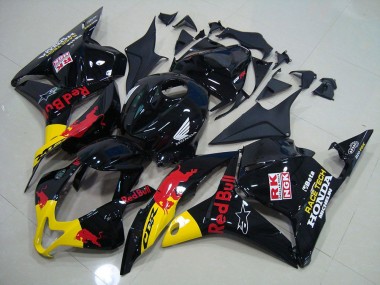 2009-2012 Black Red Bull Honda CBR600RR Replacement Fairings UK Stores