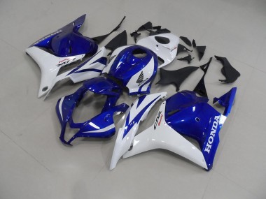 2009-2012 Blue White Honda CBR600RR Motorcycle Fairing UK Stores