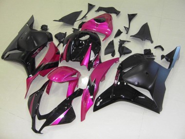 2009-2012 Pink Black Honda CBR600RR Motorcycle Fairings Kit UK Stores