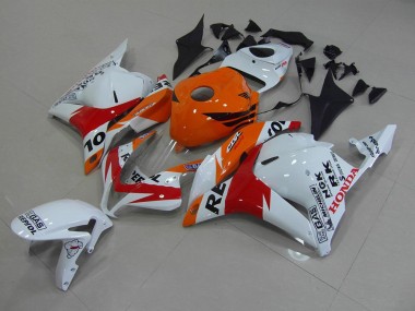 2009-2012 White Repsol Honda CBR600RR Motorcycle Fairings UK Stores