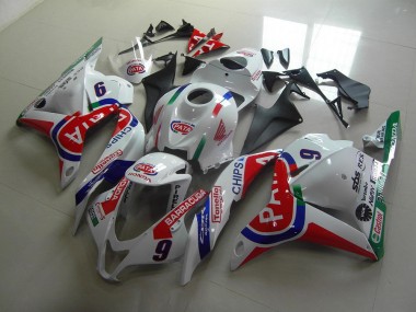 2009-2012 Red White Pata Honda CBR600RR Motorcycle Fairing Kit UK Stores