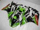 2009-2012 Green Black Red Kawasaki ZX6R Bike Fairing UK Stores