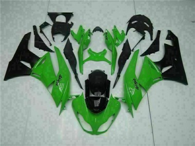 2009-2012 Black Green Kawasaki ZX6R Motorcycle Bodywork UK Stores