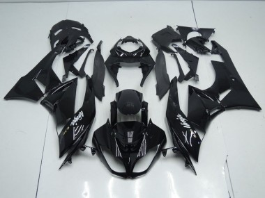 2009-2012 Black OEM Style Kawasaki ZX6R Motor Bike Fairings UK Stores