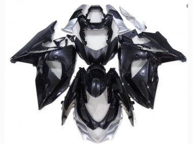 2009-2016 Black Silver Suzuki GSXR1000 Bike Fairings UK Stores