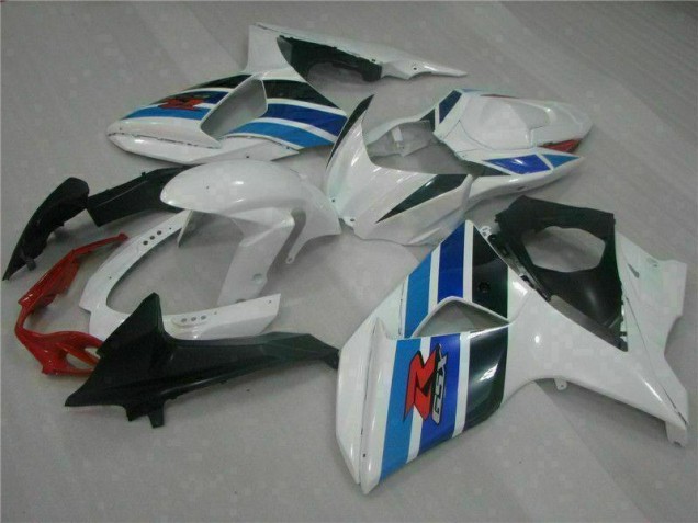 2009-2016 White Suzuki GSXR1000 Motorcycle Fairings UK Stores