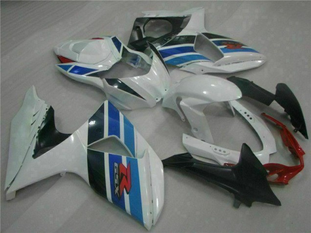 2009-2016 White Suzuki GSXR1000 Motorcycle Fairings UK Stores