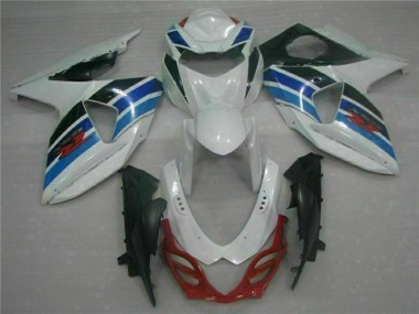 2009-2016 White Suzuki GSXR1000 Motorcycle Fairings UK Stores