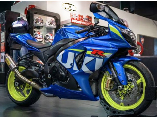 2009-2016 Blue White Suzuki GSXR1000 Motorbike Fairing UK Stores