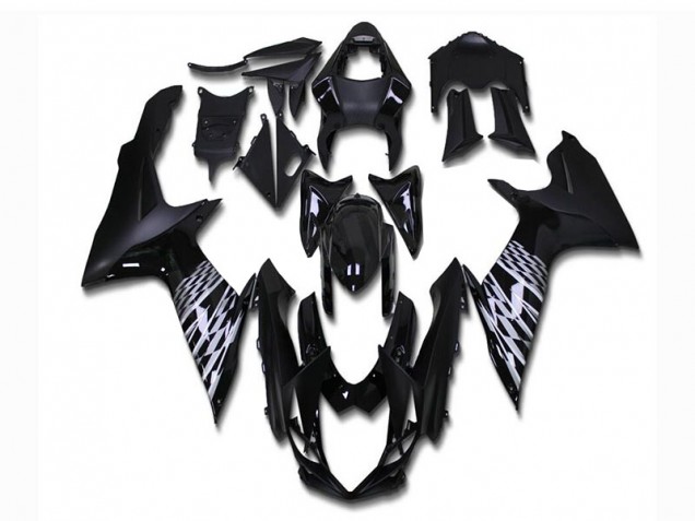 2011-2021 Matte Black Suzuki GSXR 600/750 Motor Bike Fairings UK Stores