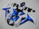 2011-2021 Blue White Suzuki GSXR 600/750 Motorbike Fairing Kits UK Stores