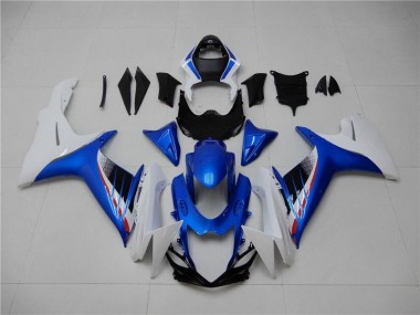 2011-2021 Blue White Suzuki GSXR 600/750 Motorbike Fairing Kits UK Stores