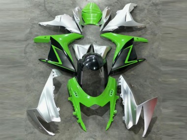 2011-2021 Green Silver Suzuki GSXR 600/750 Motor Fairings UK Stores