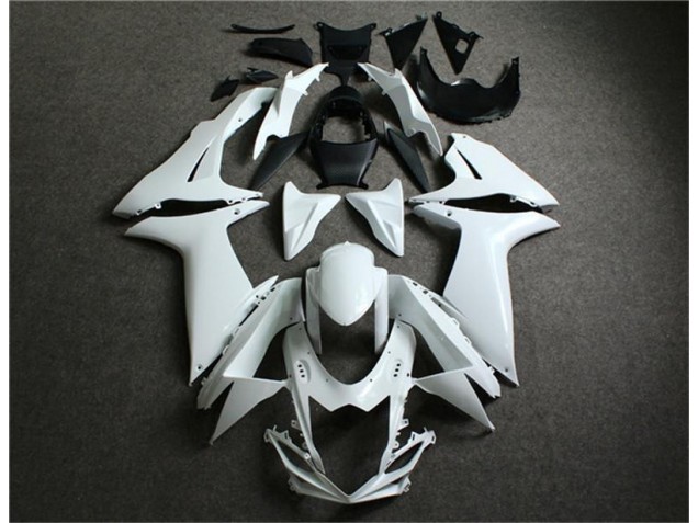 2011-2021 White Suzuki GSXR 600/750 Motorcycle Fairings Kit UK Stores