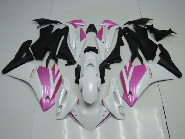 2011-2013 White Pink Honda CBR250RR Moto Fairings UK Stores