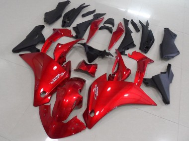 2011-2013 Red Matte Black Honda CBR250RR Motorcyle Fairings UK Stores