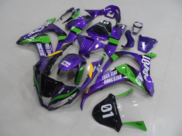 2011-2015 Purple Eva Kawasaki ZX10R Motor Fairings UK Stores