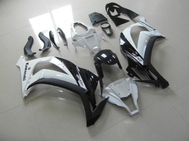 2011-2015 White Black Kawasaki ZX10R Motorbike Fairings UK Stores