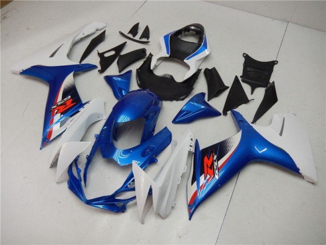 2011-2021 Blue White Suzuki GSXR 600/750 Motorcycle Replacement Fairings UK Stores