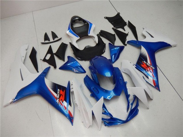 2011-2021 Blue White Suzuki GSXR 600/750 Motorcycle Replacement Fairings UK Stores