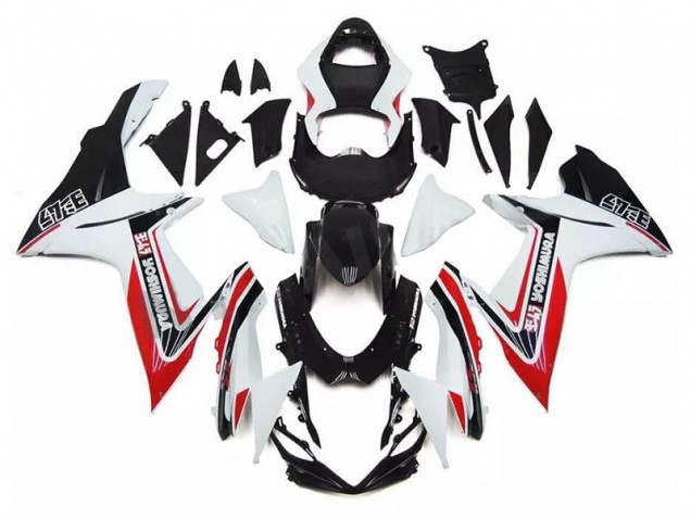 2011-2021 White Red Black Suzuki GSXR 600/750 Motorcycle Fairing Kit UK Stores