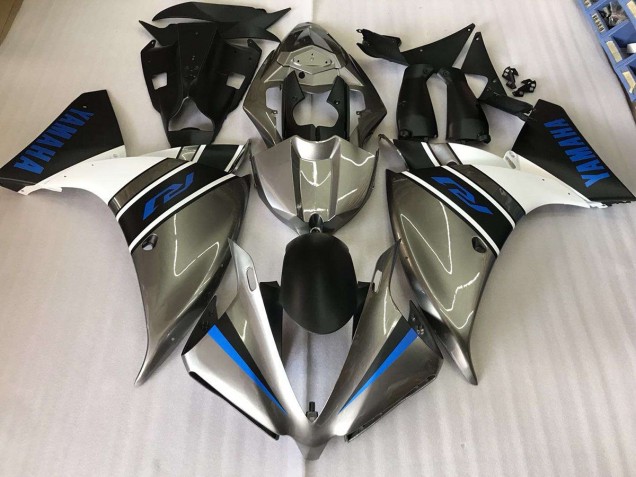 2012-2014 Silver Blue Yamaha YZF R1 Motorbike Fairing Kits UK Stores