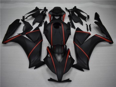 2012-2016 Matte Black Red Honda CBR1000RR Motorcycle Replacement Fairings UK Stores